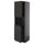 METOD - METOD High cab f micro w 2 doors/shelves, black-grey/Upplöv matt anthracite, 60x60x200 cm