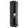 METOD - METOD High cab f fridge/freezer w 3 doors, black-grey/Nickebo matt anthracite, 60x60x240 cm