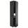 METOD - METOD High cab f fridge/freezer w 3 doors, black-grey/Upplöv matt anthracite, 60x60x240 cm