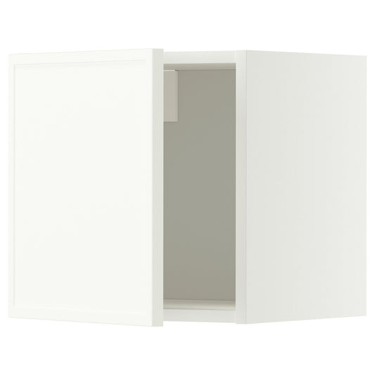 METOD wall cabinet, white/Aspudden matt white, 40x40 cm