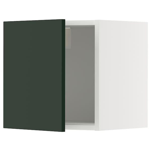 Ikea METOD - Wall cabinet, white/Havstorp deep green, 40x40 cm