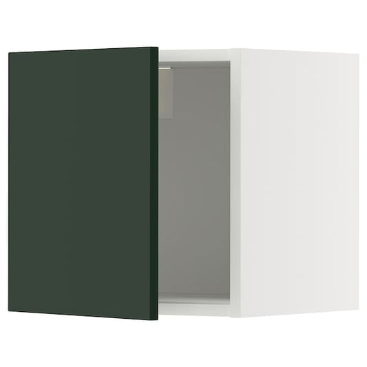 Ikea METOD - Wall cabinet, white/Havstorp deep green, 40x40 cm