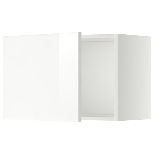 METOD wall cabinet, white/Ringhult white, 60x40 cm