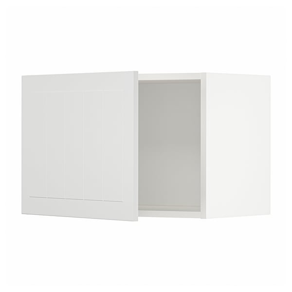 METOD wall cabinet, white/Stensund white, 60x40 cm