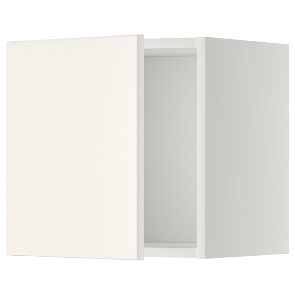 METOD wall cabinet, white/Veddinge white, 40x40 cm