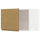 METOD - METOD Wall cabinet, white/Voxtorp oak effect, 60x40 cm