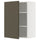 METOD wall cabinet with shelves, white/Havstorp brown-beige, 60x80 cm