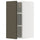 METOD wall cabinet with shelves, white/Havstorp brown-beige, 30x60 cm