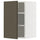 METOD wall cabinet with shelves, white/Havstorp brown-beige, 40x60 cm
