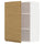 METOD - METOD Wall cabinet with shelves, white/Voxtorp oak effect, 60x80 cm