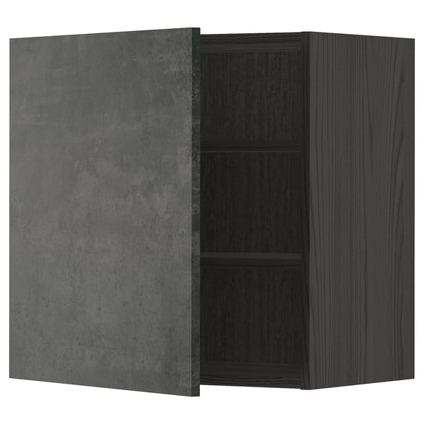 METOD - Wall unit with shelves, 60x60 cm