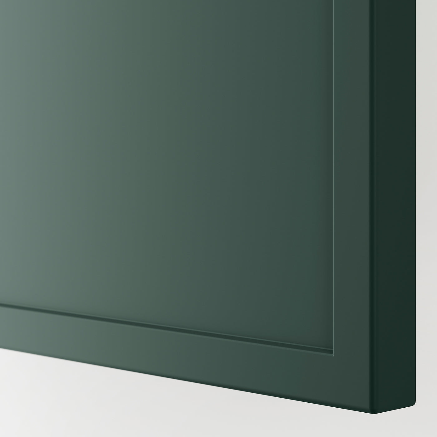 METOD wall cabinet with dish drainer, white/Aspudden dark grey-green, 60x60 cm