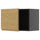 METOD - METOD Wall cabinet, black-grey/Voxtorp oak effect, 60x40 cm