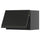 METOD - METOD Wall cabinet horizontal, black-grey/Upplöv matt anthracite, 60x40 cm