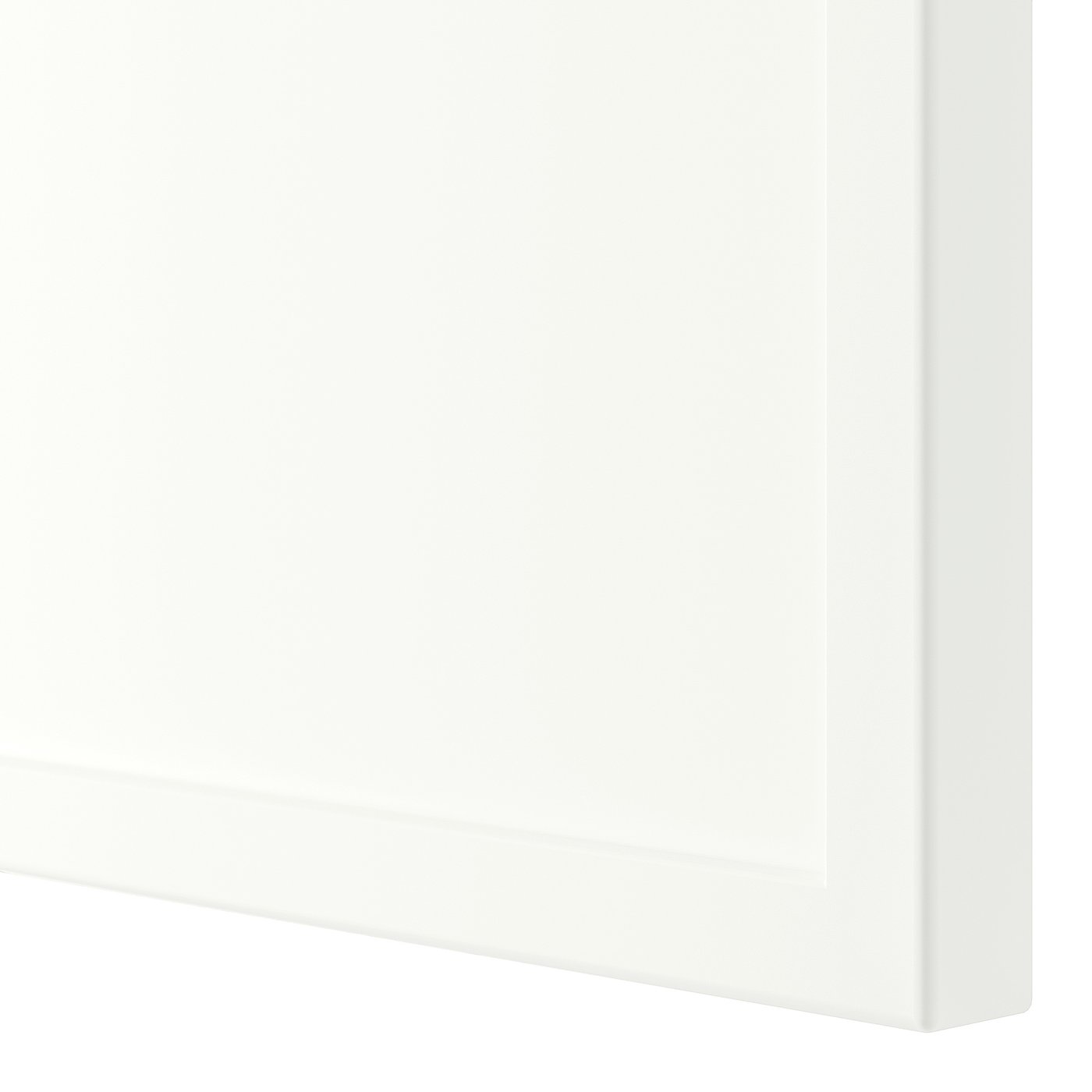 METOD wall cb f extr hood w shlf/door, white/Aspudden matt white, 80x100 cm