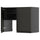 METOD wall cb f extr hood w shlf/door, black-grey/Upplöv matt anthracite, 80x60 cm