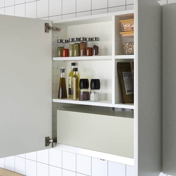 Ikea METOD - Wall cb frm f b-in extractor hood, white, 80x37x80 cm