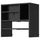 METOD - METOD Wall cb frm f b-in extractor hood, black-grey, 60x37x60 cm