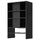 METOD - METOD Wall cb frm f b-in extractor hood, black-grey, 60x37x100 cm