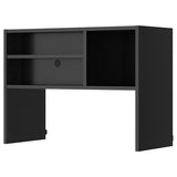 METOD wall cabinet f b-in extractor hood, black-grey, 80x37x60 cm