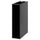 METOD - METOD Base cabinet frame, black-grey, 20x60x80 cm