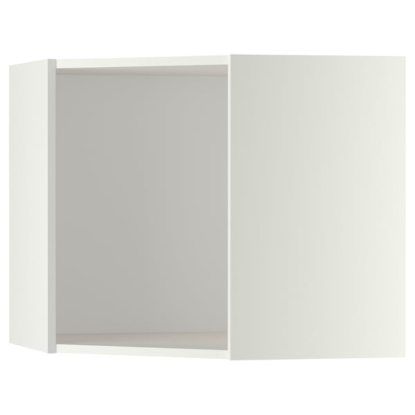 METOD corner wall cabinet, white, 68x37x60 cm