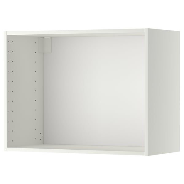 METOD wall cabinet, white, 80x37x60 cm