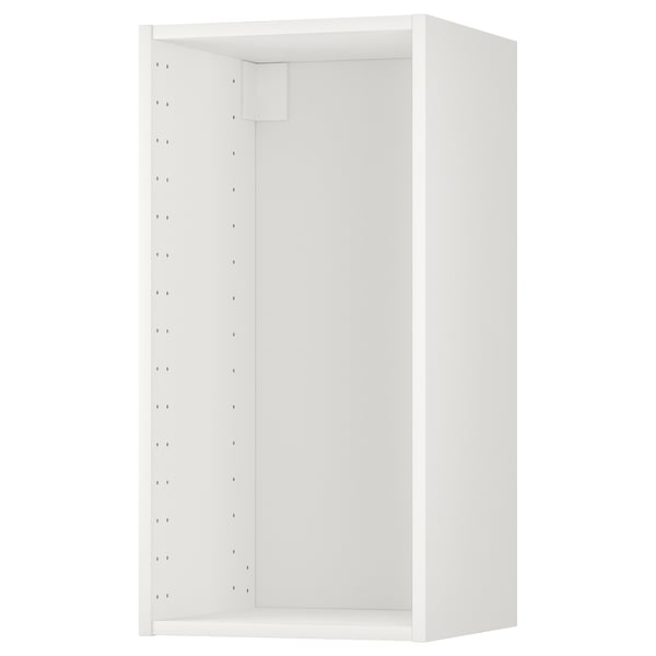 METOD wall cabinet, white, 40x37x80 cm