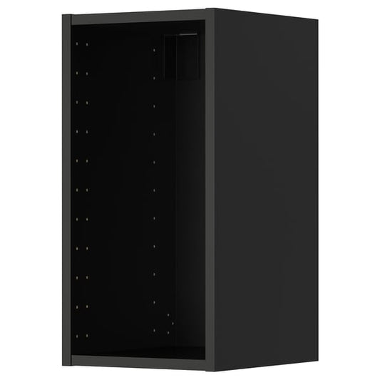 METOD - METOD Wall cabinet frame, black-grey, 30x37x60 cm