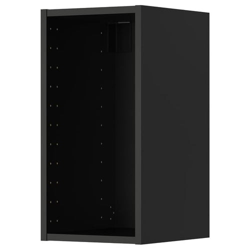 METOD - METOD Wall cabinet frame, black-grey, 30x37x60 cm