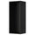 METOD wall cabinet frame, black-grey, 40x37x100 cm