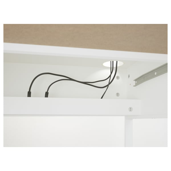 MICKE desk, white, 73x50 cm