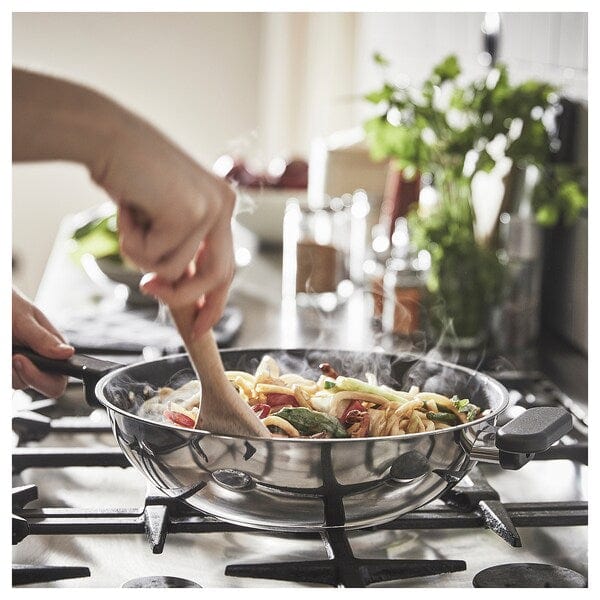 Ikea MIDDAGSMAT - Wok, non-stick coating/stainless steel, 28 cm
