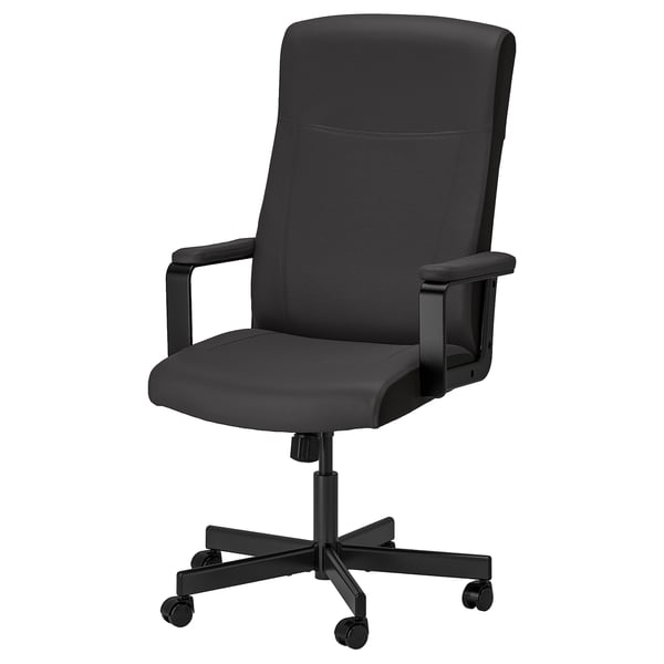 MILLBERGET swivel chair, Murum dark brown, 70 cm