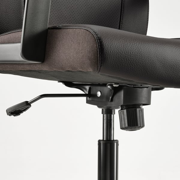 MILLBERGET swivel chair, Murum dark brown, 70 cm