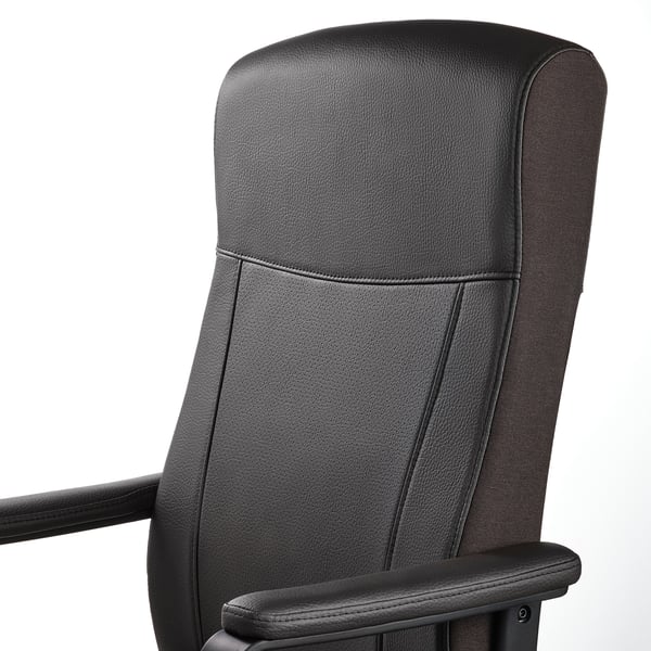 MILLBERGET swivel chair, Murum dark brown, 70 cm