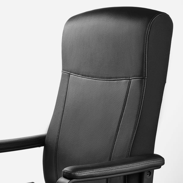 MILLBERGET swivel chair, Murum black, 70 cm