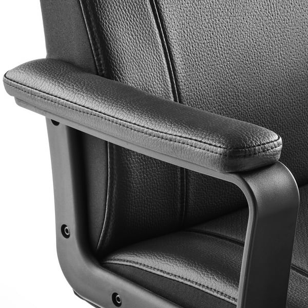 MILLBERGET swivel chair, Murum black, 70 cm