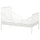 MINNEN extendable bed, white, 80x200 cm