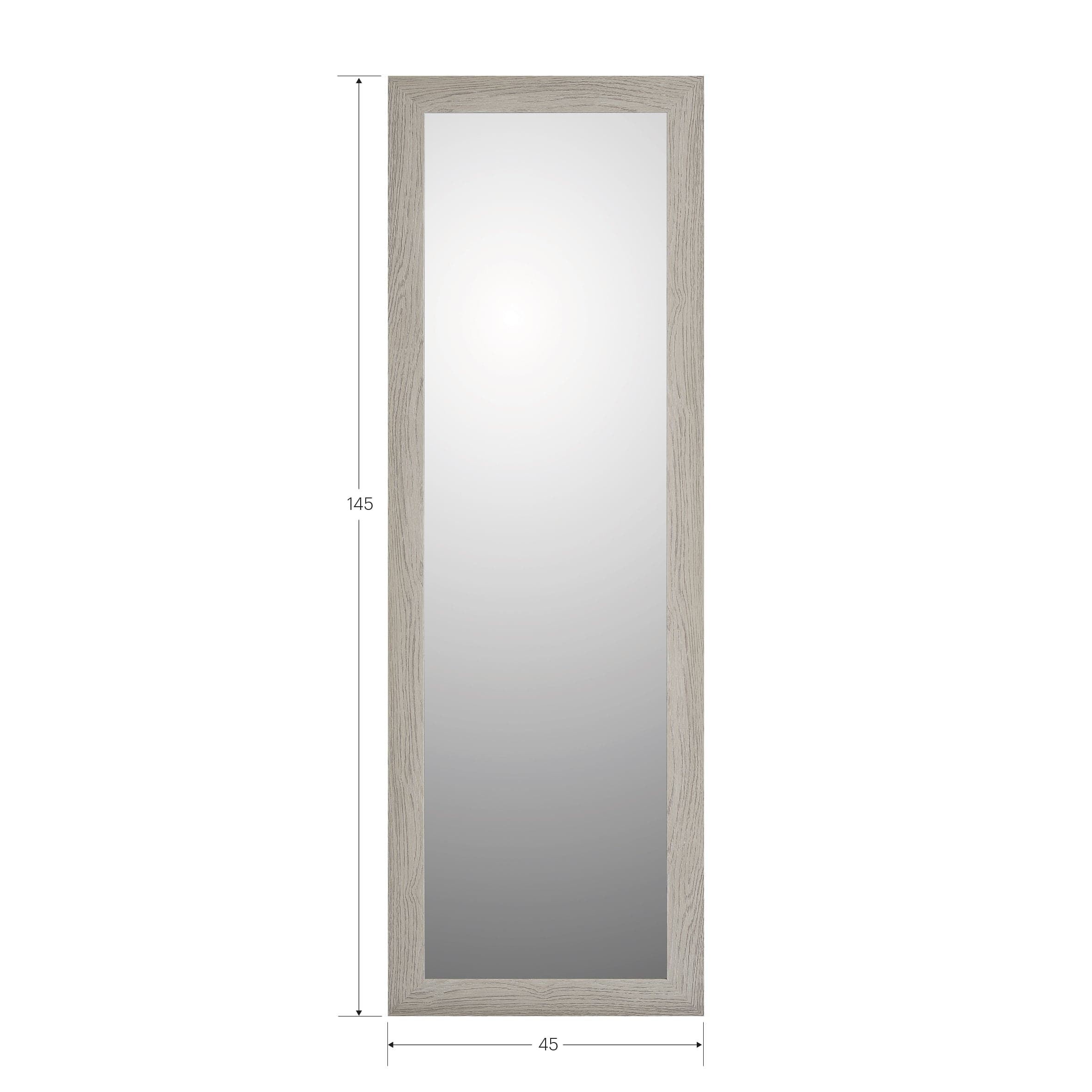Bricocenter CORA TAUPE MIRROR 44.6X144.6 CM