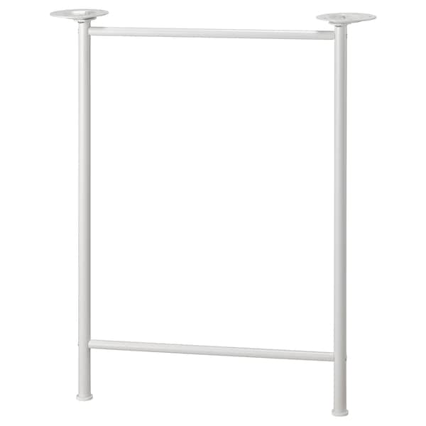 MITTCIRKEL / SPÄND - Desk, lively pine effect/white, 120x60 cm