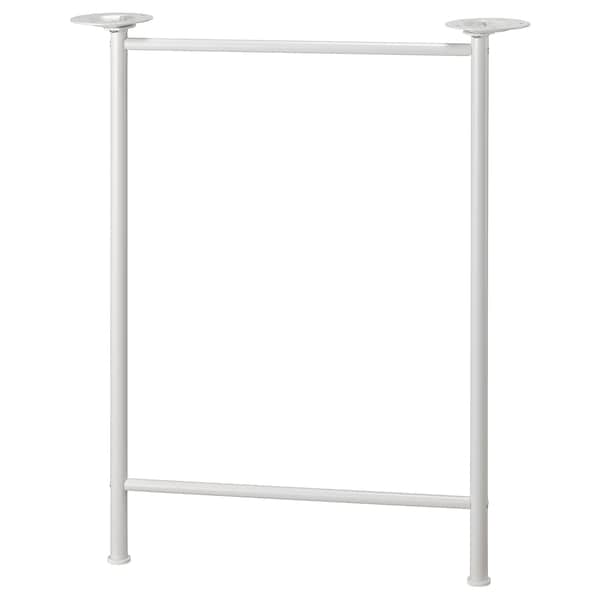 MITTCIRKEL / SPÄND - Desk, pine/white effect,120x60 cm