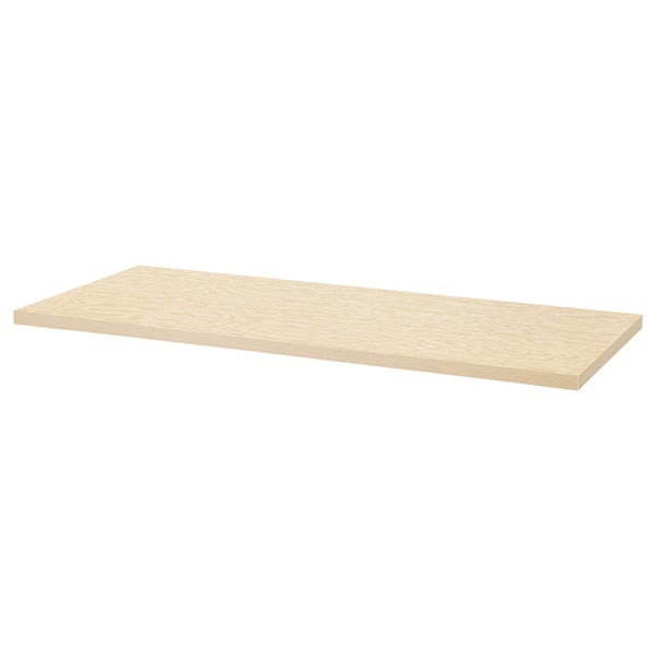 MITTCIRKEL / SPÄND desk, lively pine effect/black