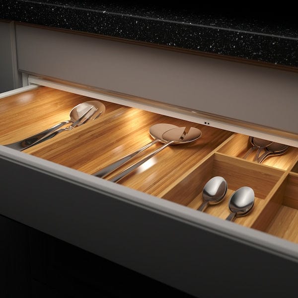 Ikea MITTLED - LED lighting cass kitchen / sens, white,76 cm , 76 cm