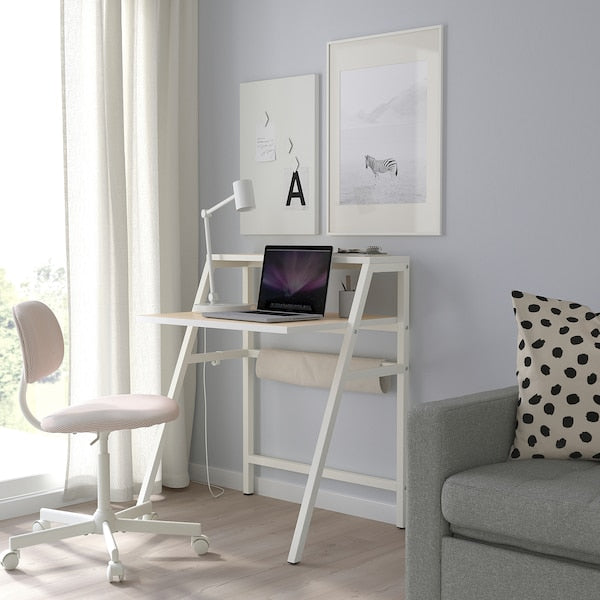MITTPLAN - Desk, white, 80x60 cm