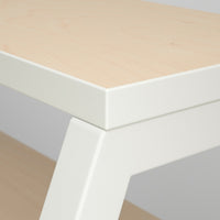 MITTPLAN - Desk, white, 80x60 cm