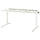 MITTZON underframe for desk, white, 120/140/160x80 cm