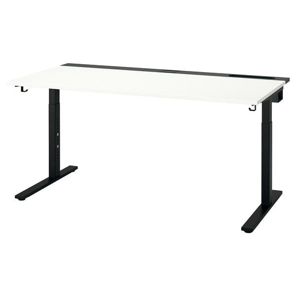 Ikea MITTZON - Desk base, black, 120/140/160x80 cm