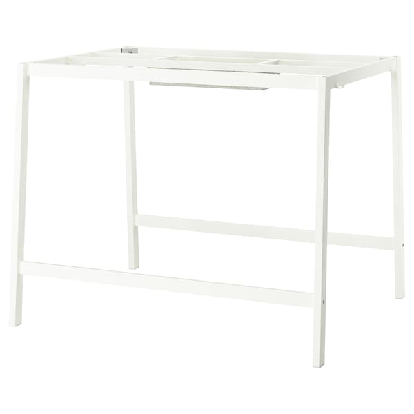 Ikea MITTZON - Base for meeting table, white, 140x108x103 cm