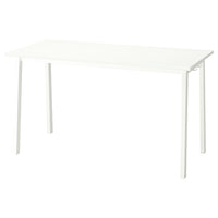 MITTZON - Base for meeting table, white, 140x68x73 cm